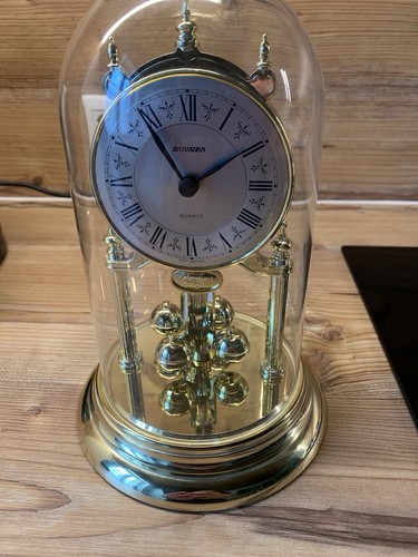 Klassische tischuhr goldfarben - klassische,