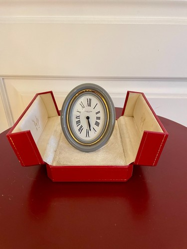 Cartier paris tischuhr oval - cartier,