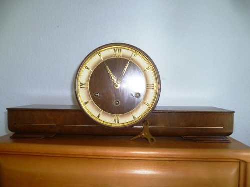 Lauffer vintage kaminuhr - lauffer,