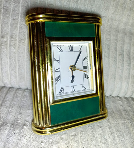 Edle vintage quartz tischuhr - vintage,