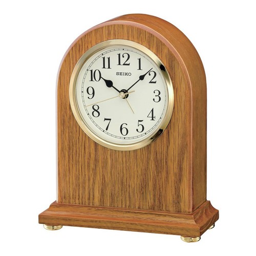 Seiko tischuhr braun holz - seiko,