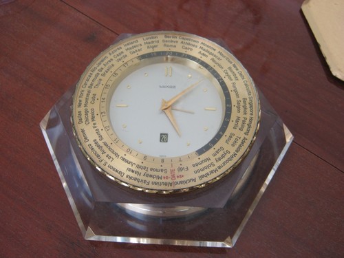 Luxor weltzeit uhr tischuhr - uhr,
